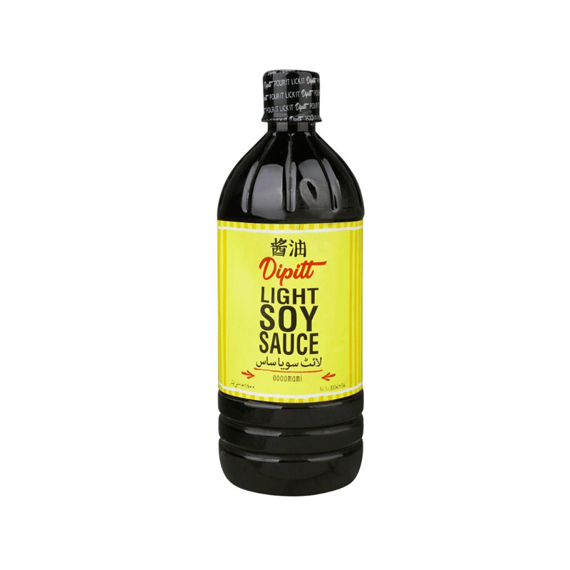 DIPITT LIGHT SOY SAUCE 800ML