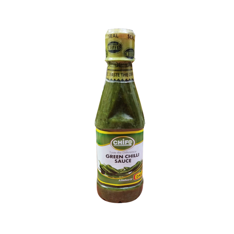 CHIFO SAUCE GREEN CHILLI 350GM