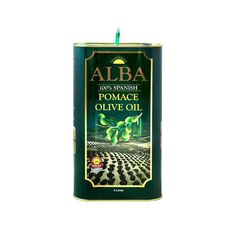 ALBA POMACE OLIVE OIL 4LTR TIN