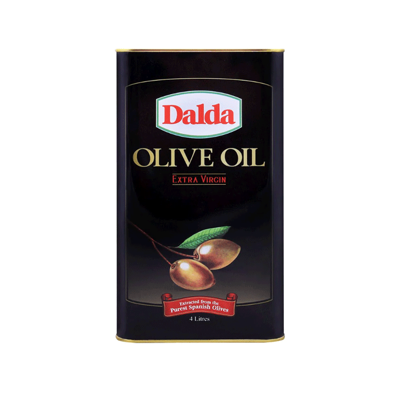 DALDA OLIVE OIL EXTRA VIRGIN 4LTR TIN