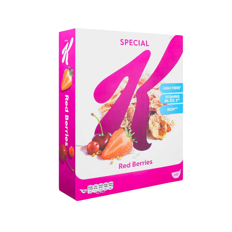 KELLOGGS SPECIAL K RED BERRIES CEREAL 325GM