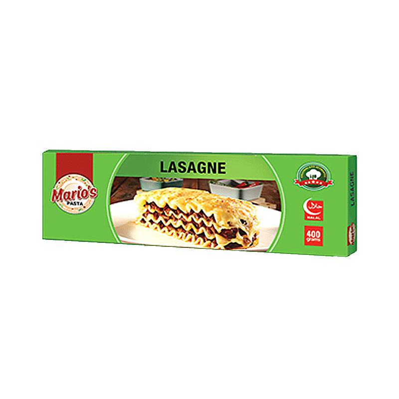 MARIOS PASTA LASAGNE 400GM