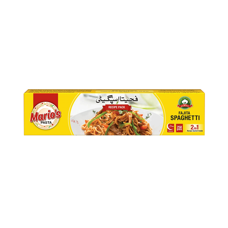 MARIOS FAJITA SPAGHETTI BOX 250GM