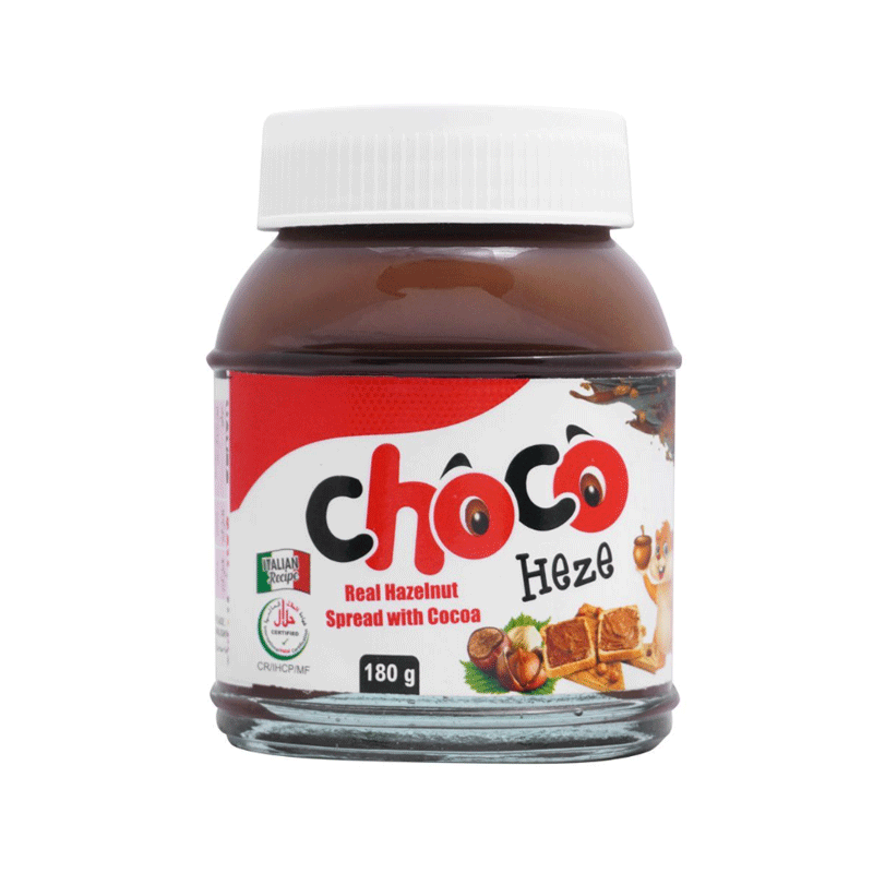 CHOCO HEZE HAZULNUT 180GM