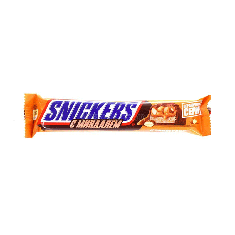 SNICKERS CHOCOLATE ALMOND 81GM IMP