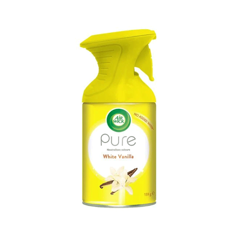 AIR WICK PURE AIR FRESHNER 250ML WHITE VANILLA