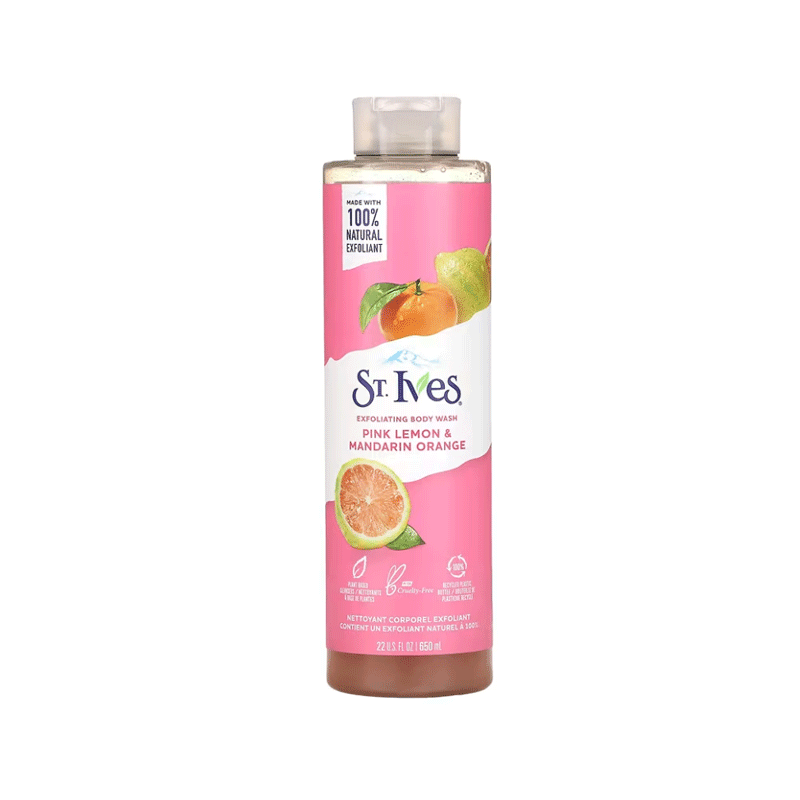 STIVES BODY WASH PINK LEMON 650ML