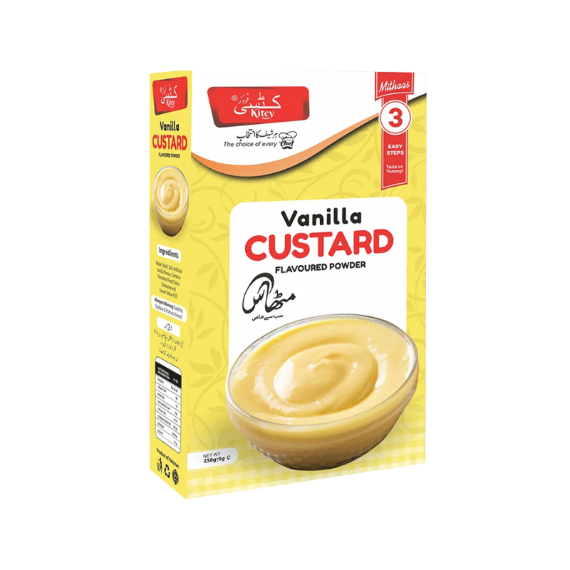 KITCY VANILLA CUSTARD POWDER 250GM