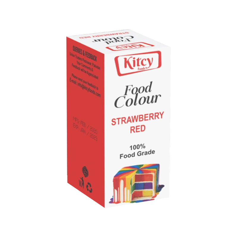 KITCY FOOD COLOR STRAWBERRY RED POWDER 10GM