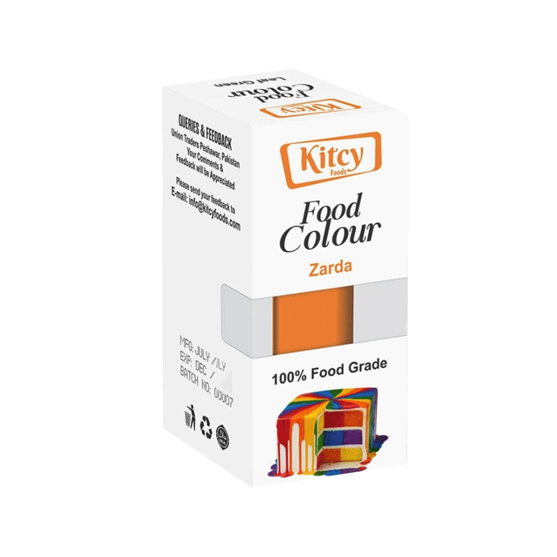 KITCY FOOD COLOR ZARDA POWDER 10GM