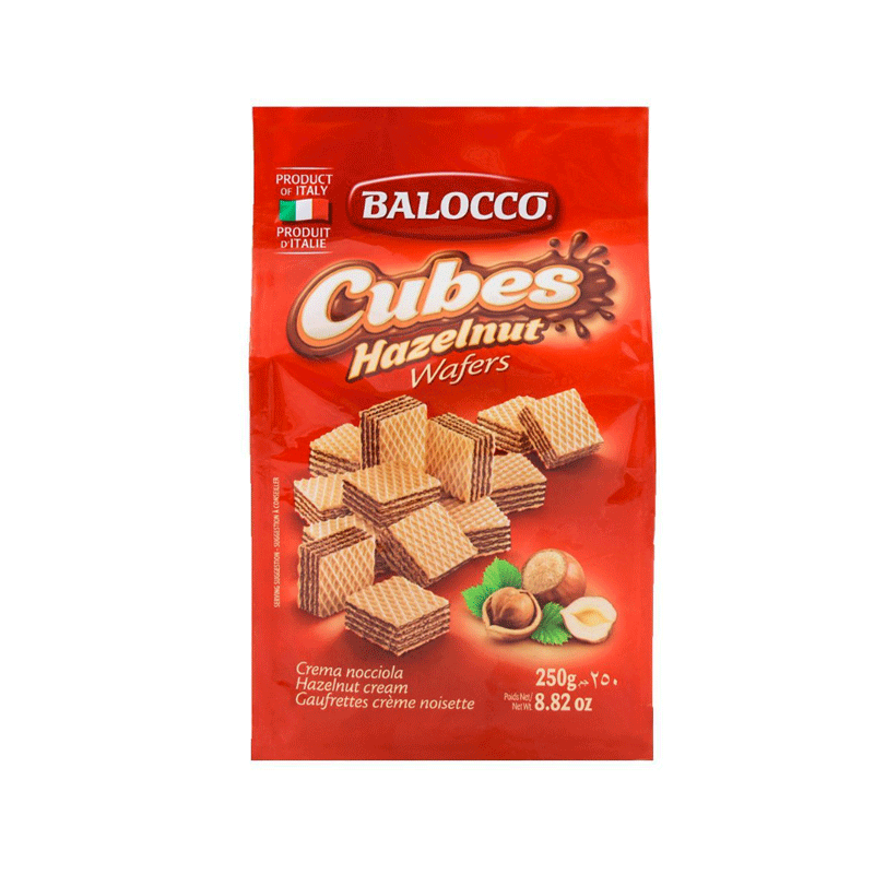 BALOCCO WAFERS HAZELNUT 250GM