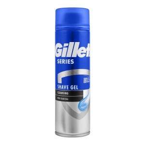 GILLETTE SERIES GEL CLEANSING WITH CHARCOAL 200ML