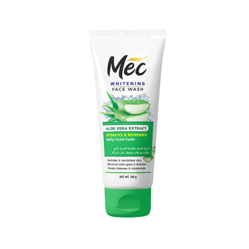 MEC FACE WASH ALOE VERA EXTRACT 100GM