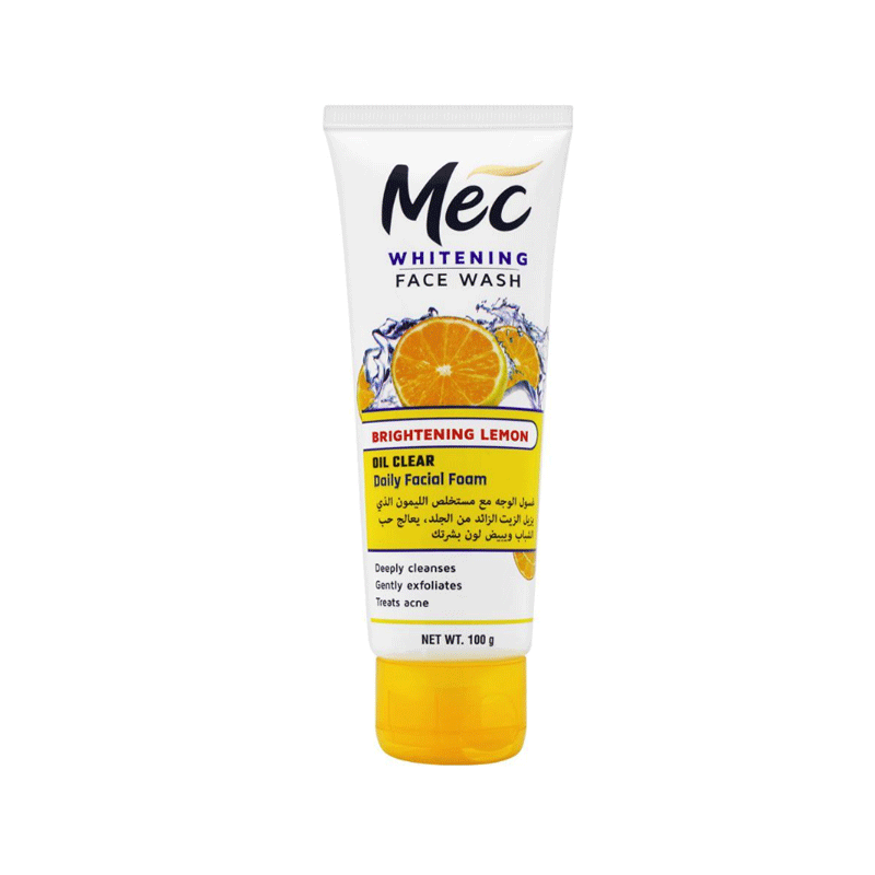 MEC FACE WASH BRIGHTENING LEMON 100GM
