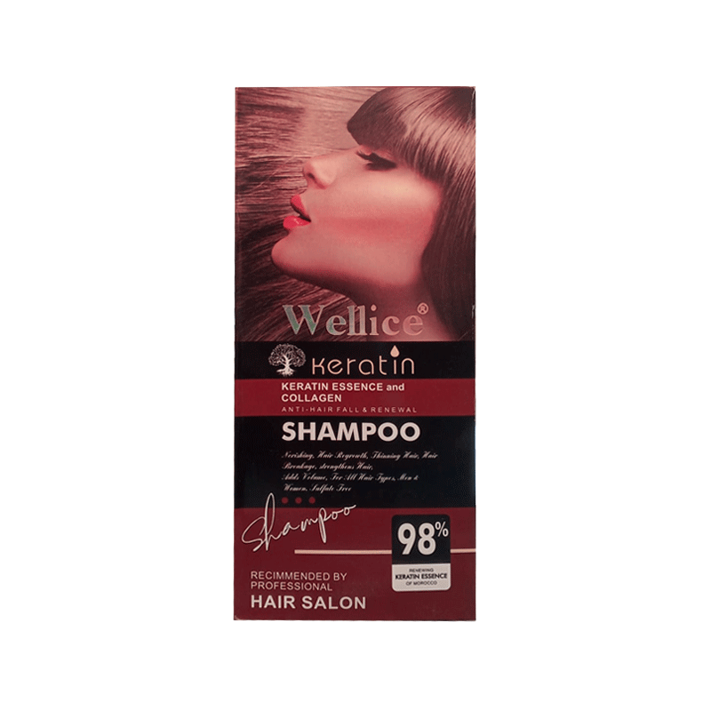 WELLICE SHAMPOO ONION KERATIN 400ML