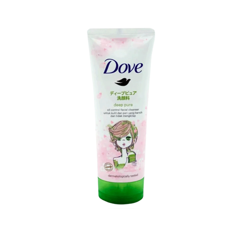 DOVE FACE WASH DEEP PURE 100GM