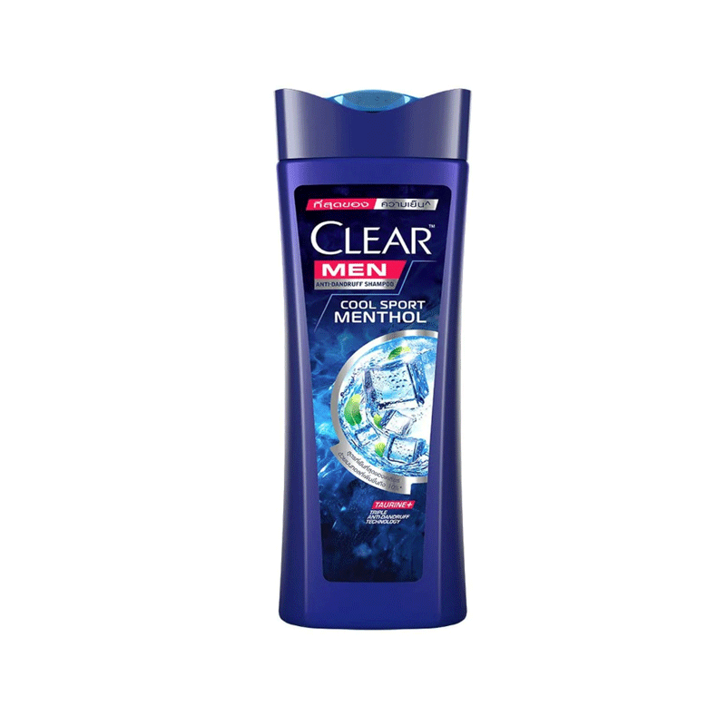 CLEAR MEN SHAMPOO COOL SPORT MENTHOL GLORY 330ML IMP