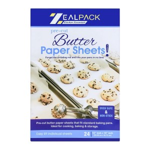 ZEALPACK BUTTER PAPER SHEET24'S PACK