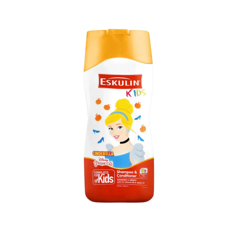 DISNEY ESKULIN KIDS SHAMPOO&CONDITIONER CINDERELLA 200ML