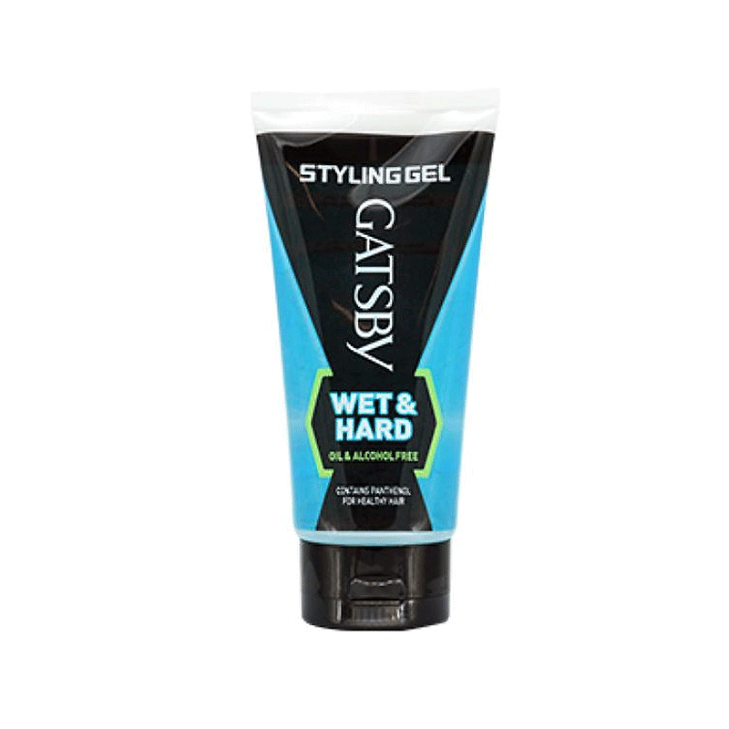 GATSBY HAIR STYLING GEL WET & HARD 150GM TUBE