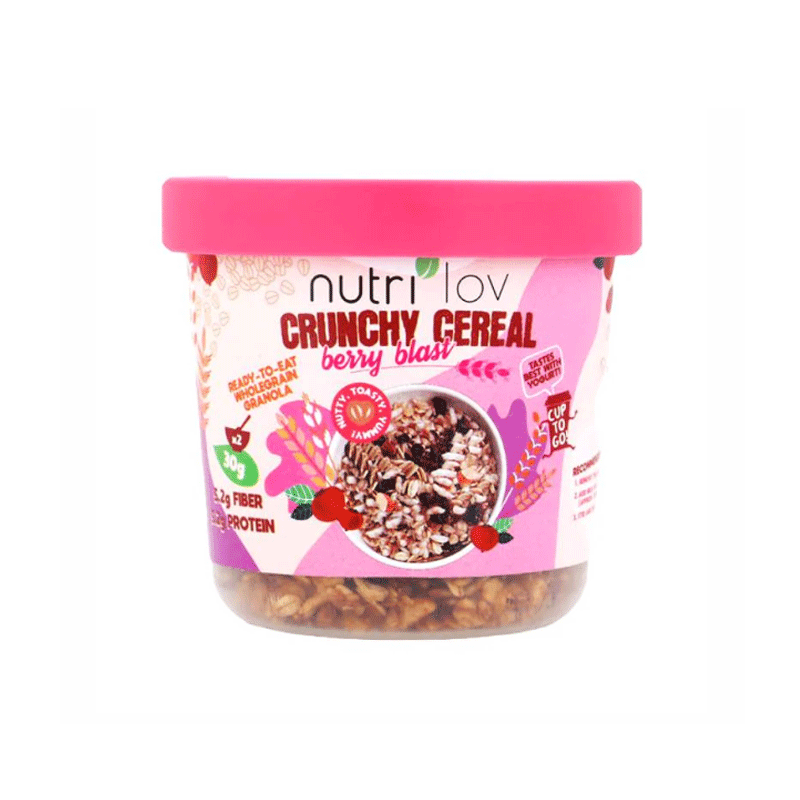 NUTRILOV CRUNCHY CEREAL BERRY BLAST 70GM
