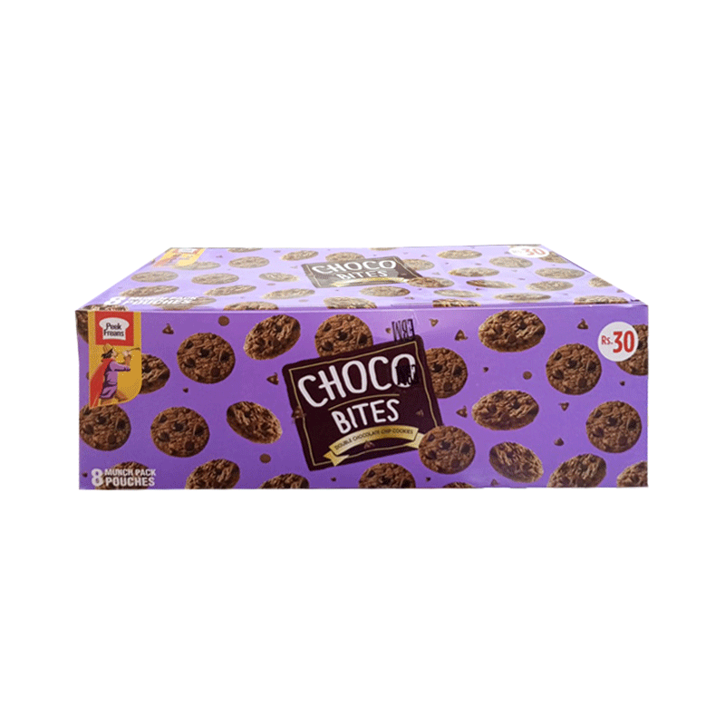 PEEK FREANS CHOCO BITES DOUBLE CHOCOLATE MUNCH PACK POUCHES 8'S