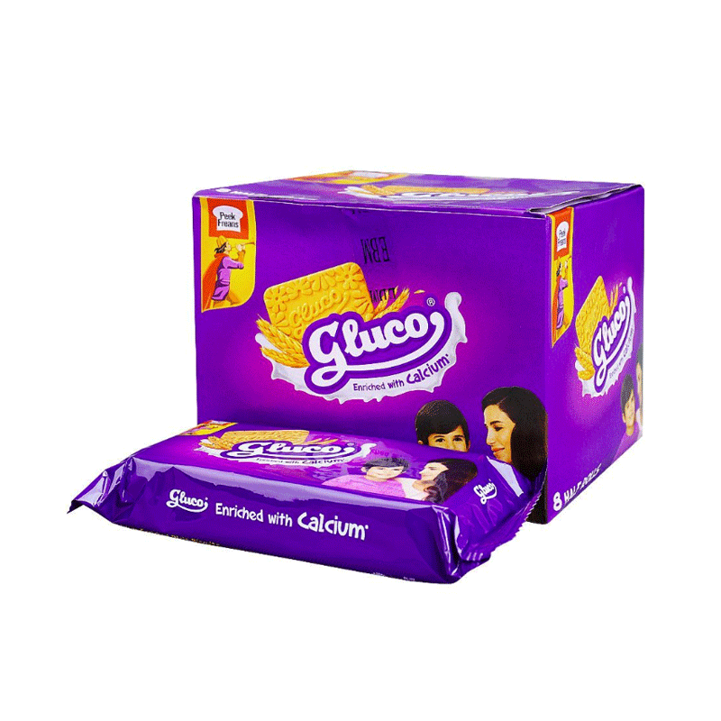 PEEK FREANS GLUCO BISCUITS HALF ROLL 8PCS