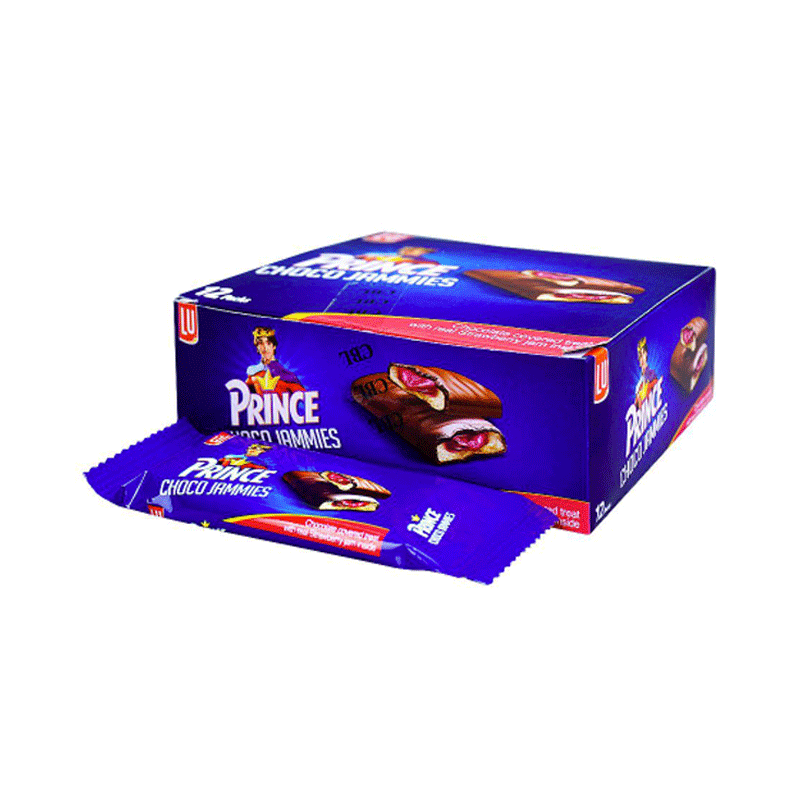 LU PRINCE CHOCO JAMMIES BAR PACK 12'S