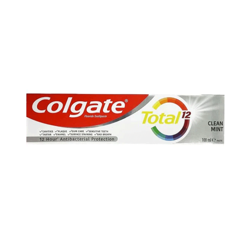 COLGATE TOOTH PASTE TOTAL 12 CLEAN MINT 100ML IMP