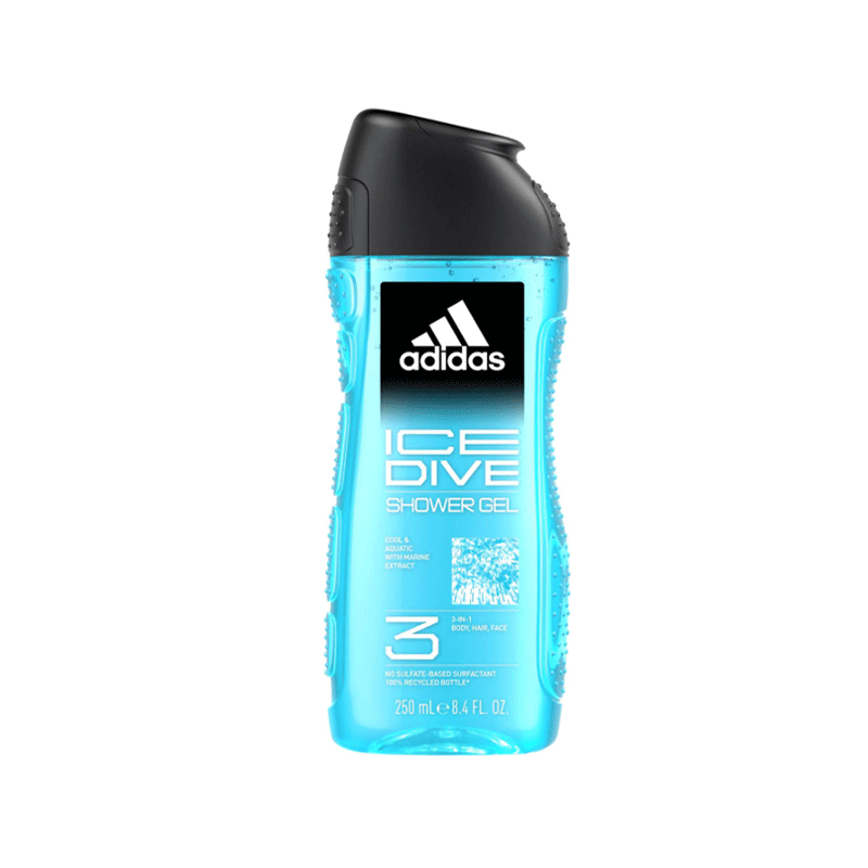 ADIDAS SHOWER GEL 3IN1 ICE DIVE 250ML