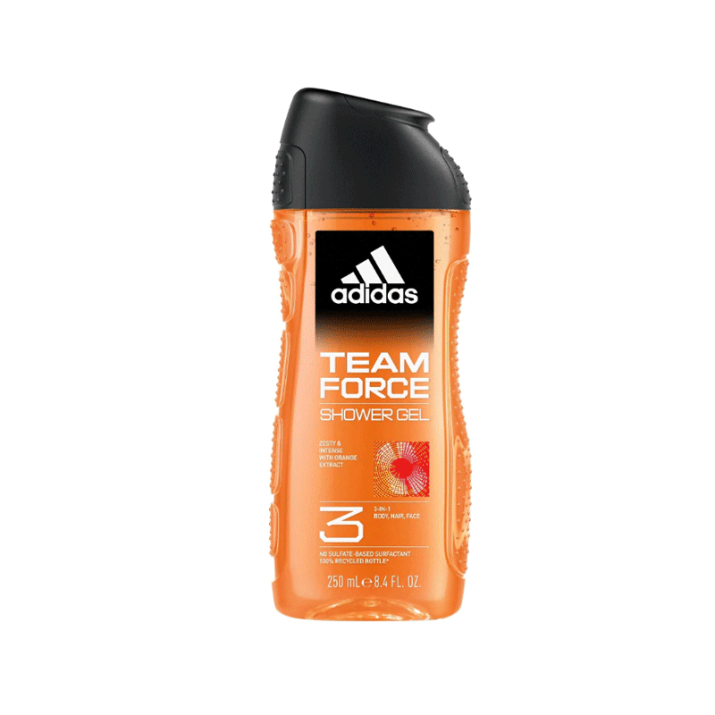 ADIDAS SHOWER GEL 3IN1 TEAM FORCE 250ML