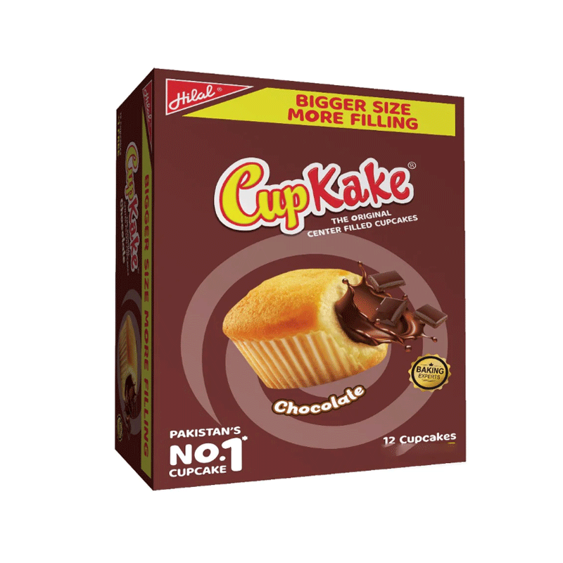 HILAL CUP CAKE CHOCOLATE 12S