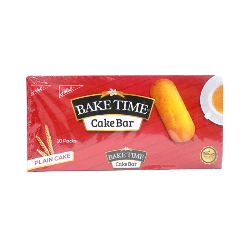 HILAL BAKE TIME CAKE PLAIN BAR 10'S
