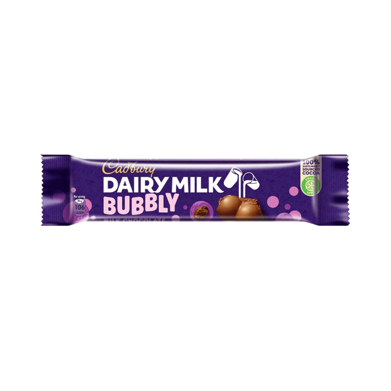 CADBURY DAIRY MILK BUBBLY 13.5GM