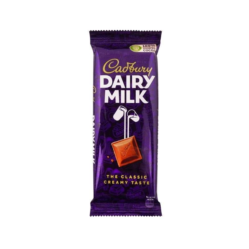 CADBURY DAIRYMILK CHOCOLATE 90GM
