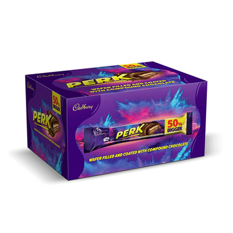 CADBURY PERK CHOCOLATE 12GM X 24'S BOX