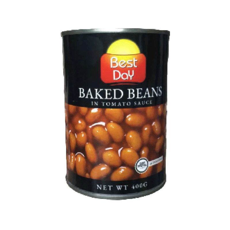 BEST DAY BAKED BEANS IN TOMATO SAUCE 400GM
