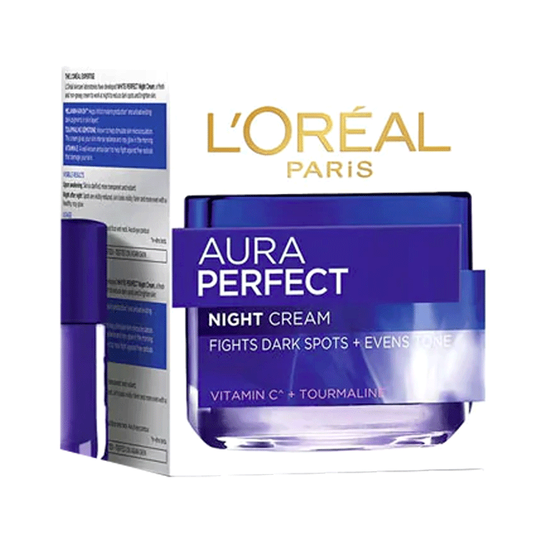 LOREAL WHITE PER.NIGHT CREAM SPF17 PA++ 50ML