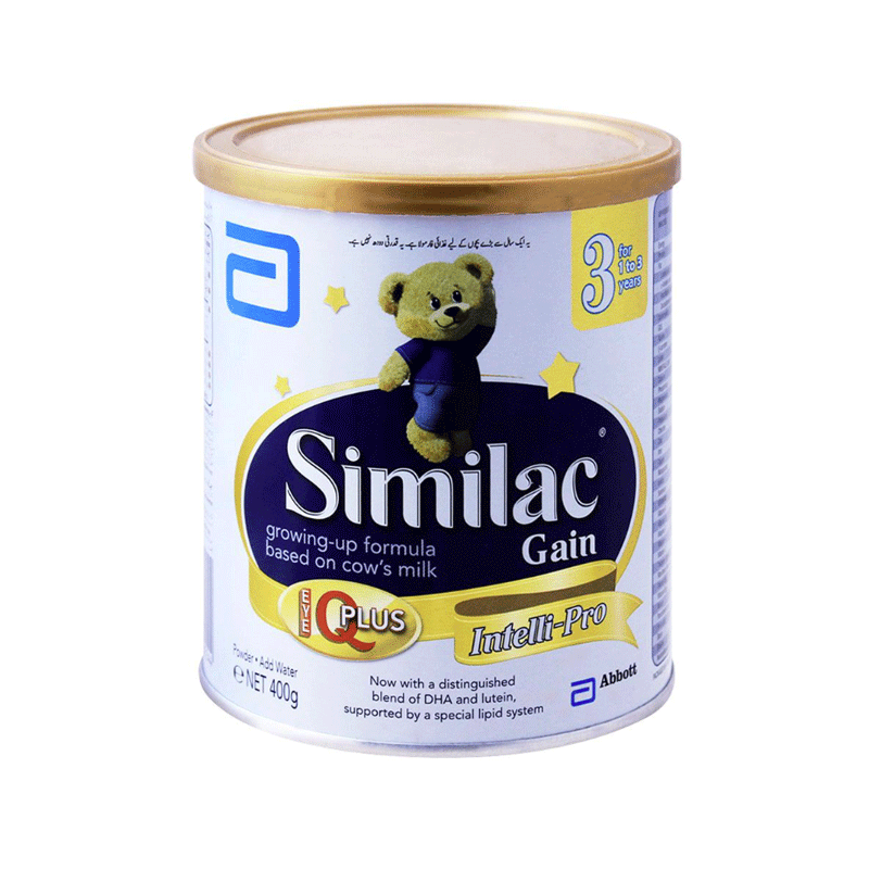SIMILAC MILK POWDER GAIN INTELLI PRO STAGE 3 400GM