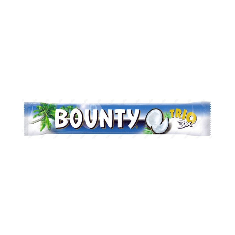 BOUNTY CHOCOLATE TRIO 82.5GM