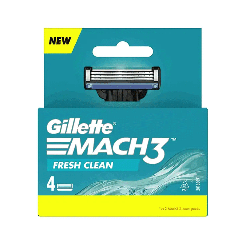 GILLETTE MARCH 3 FRESH CLEAN 4S