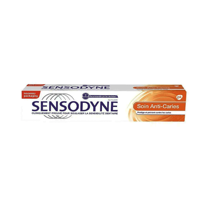 SENSODYNE TOOTHPASTE SOIN ANTI CARIES 75ML IMP