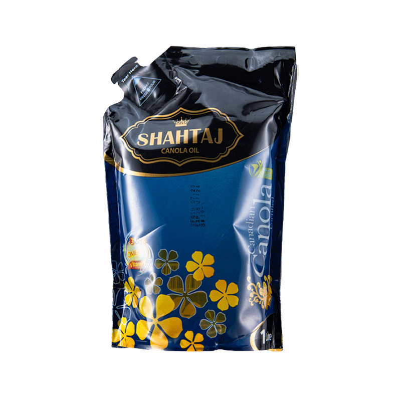 SHAHTAJ CANOLA OIL CANADIAN 1LTR POUCH