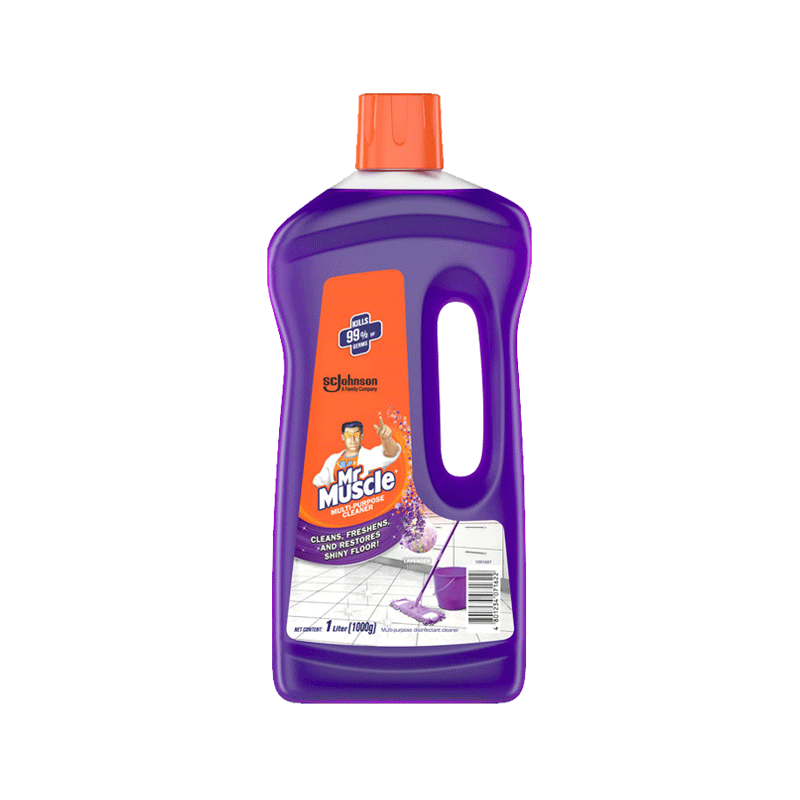 MR MUSCLE MULTIPURPOSE CLEANER 3IN1 LAVENDER 1LTR