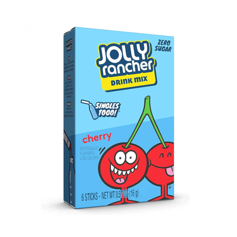 JOLLY RANCHER CHEERY DRINK MIX 16GM