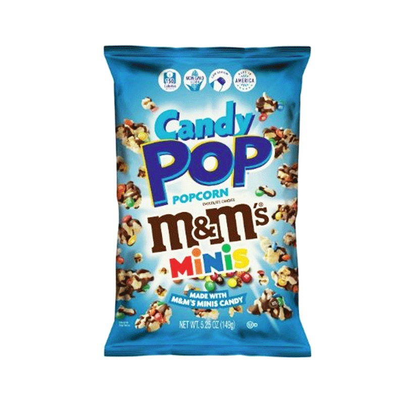 CANDYPOP POPCORN WITH M&M 149GM
