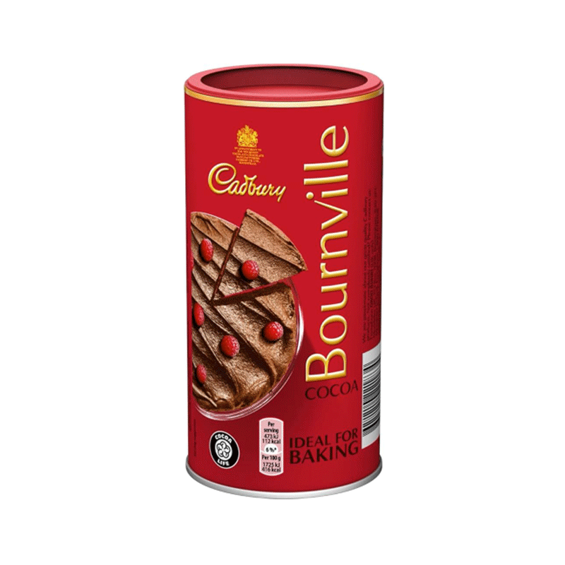 CADBURY BOURNVILLE COCOA FOR BAKING 250GM