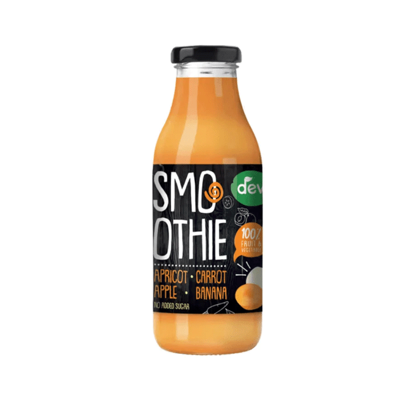 DEVA SMOOTHIES APPLE BANANA APRICOT CARROT 300ML