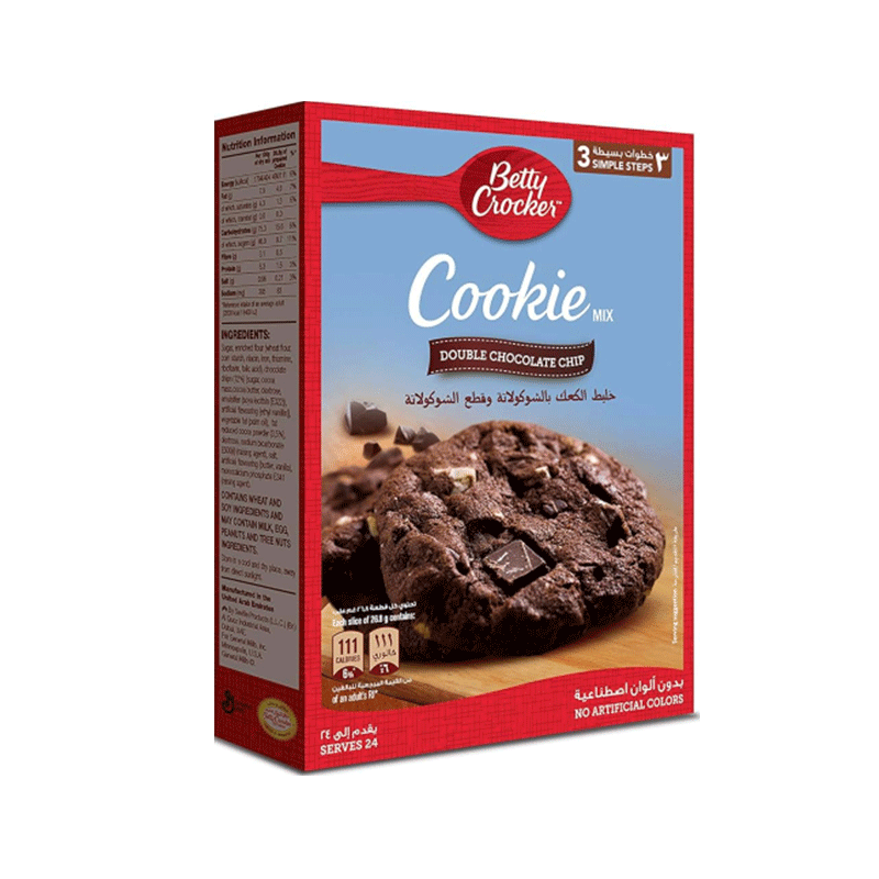 BETTY CROCKER CHOCOLATE CHIP COOKIE MIX 496GM