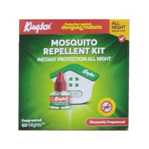 KINGSTOX MOSQUITO REPELLENT KIT 60N FRAGRANCED 1PCS